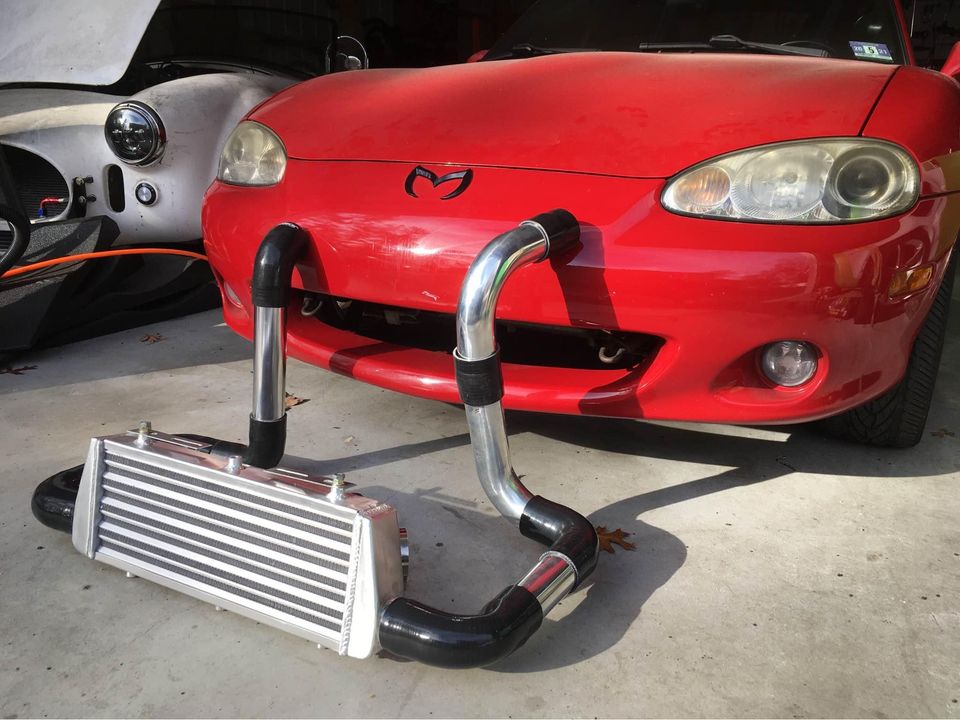 Miata intercooler system