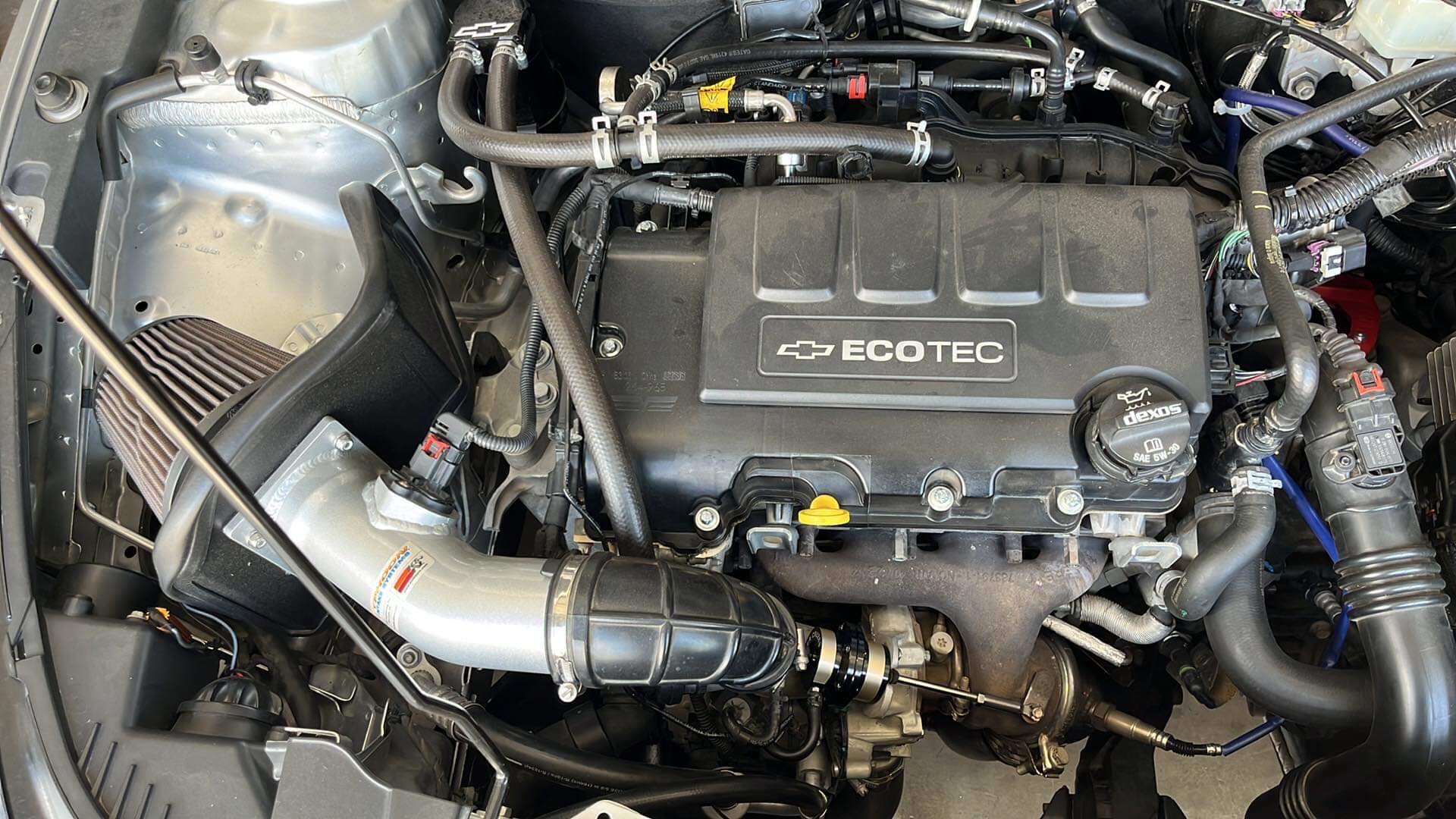 Ported intake manifold with PCV fix and catch can system 2010-2016 CRUZE