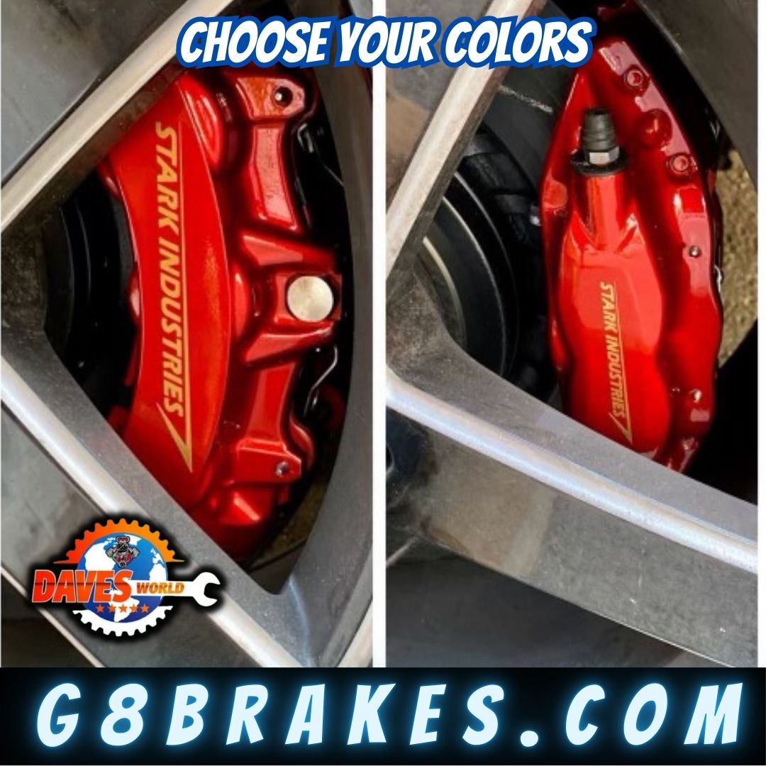 2008-2009 Pontiac G8 6 Piston Big Brake kit