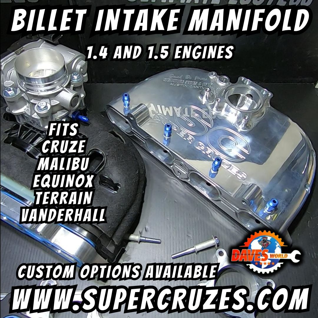 cruze billet intake manifold