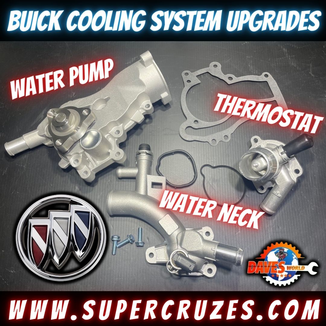 Buick Encore 1.4 Aluminum cooling system upgrades