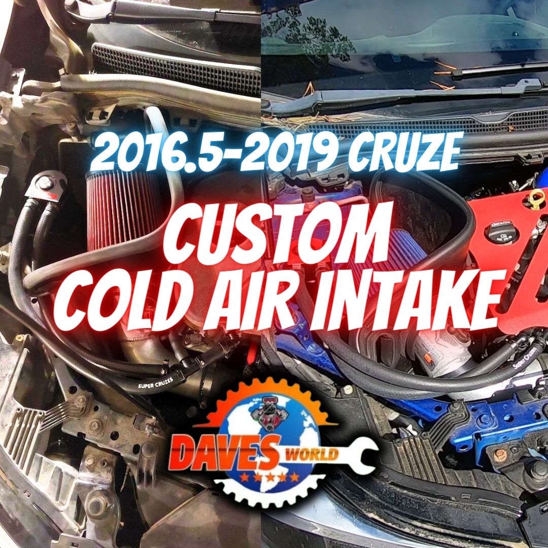 Gen 2 CRUZE Cold air intake