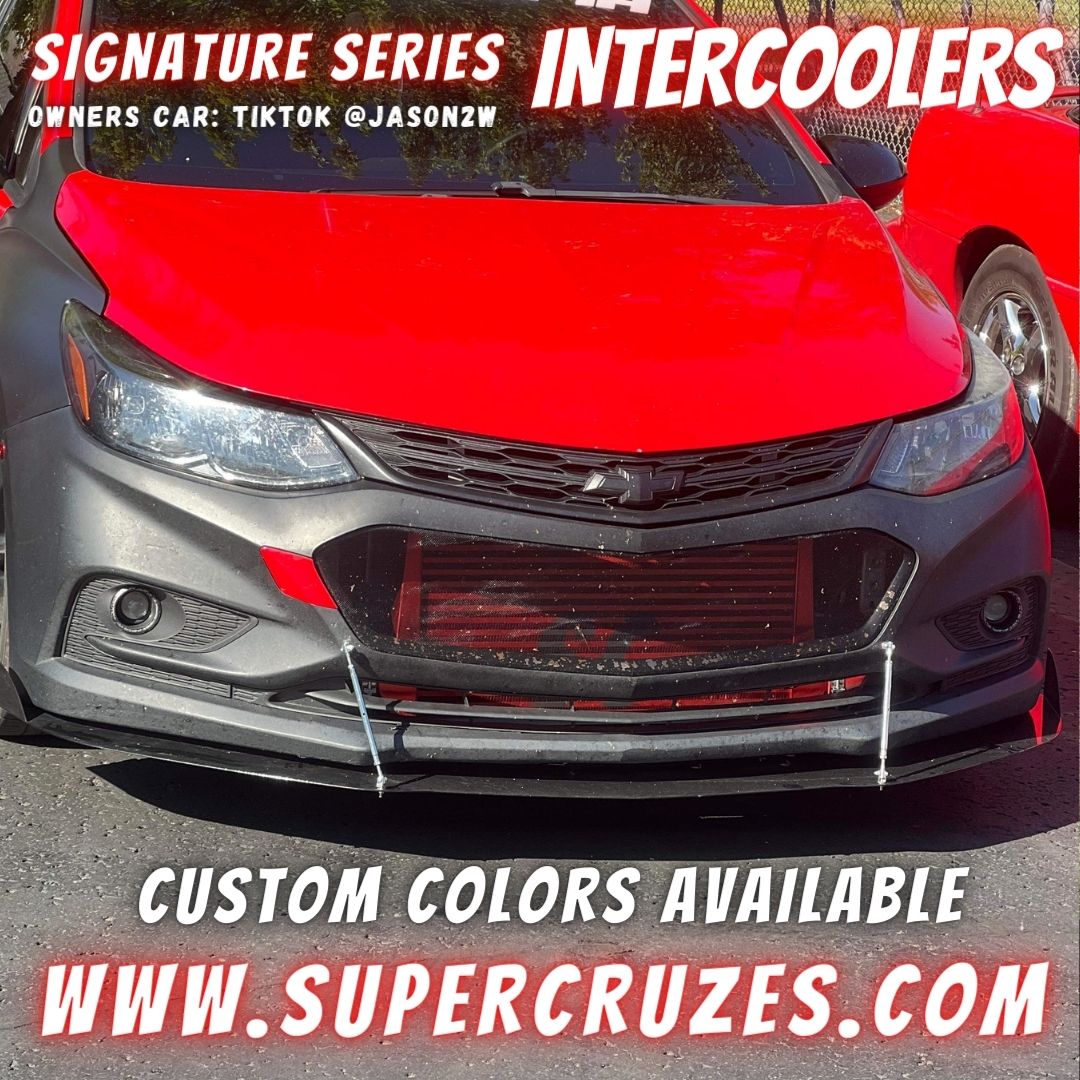 2016-2019 CRUZE intercooler upgrade