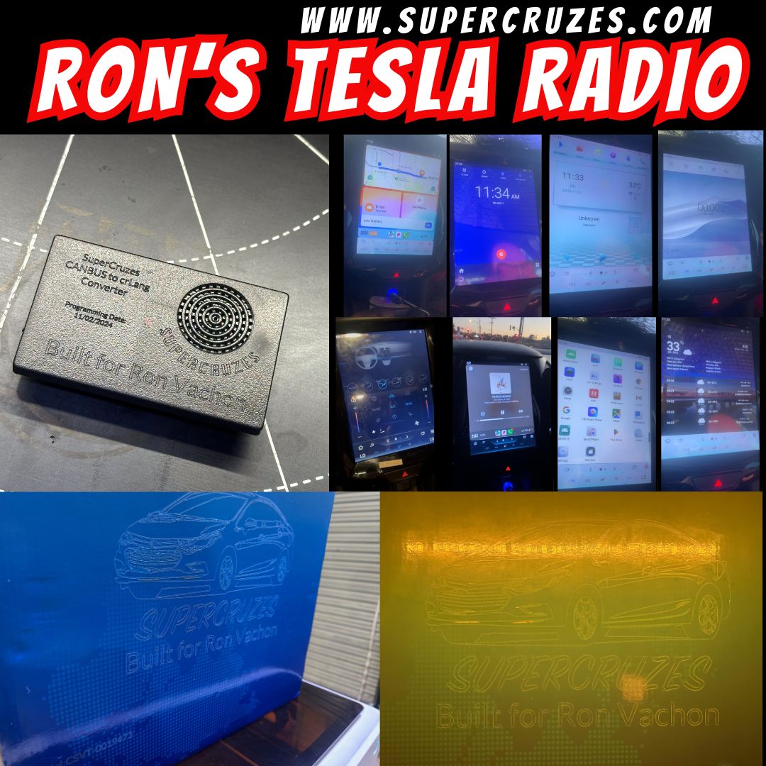 2016.5-2018 Cruze Tesla Radio