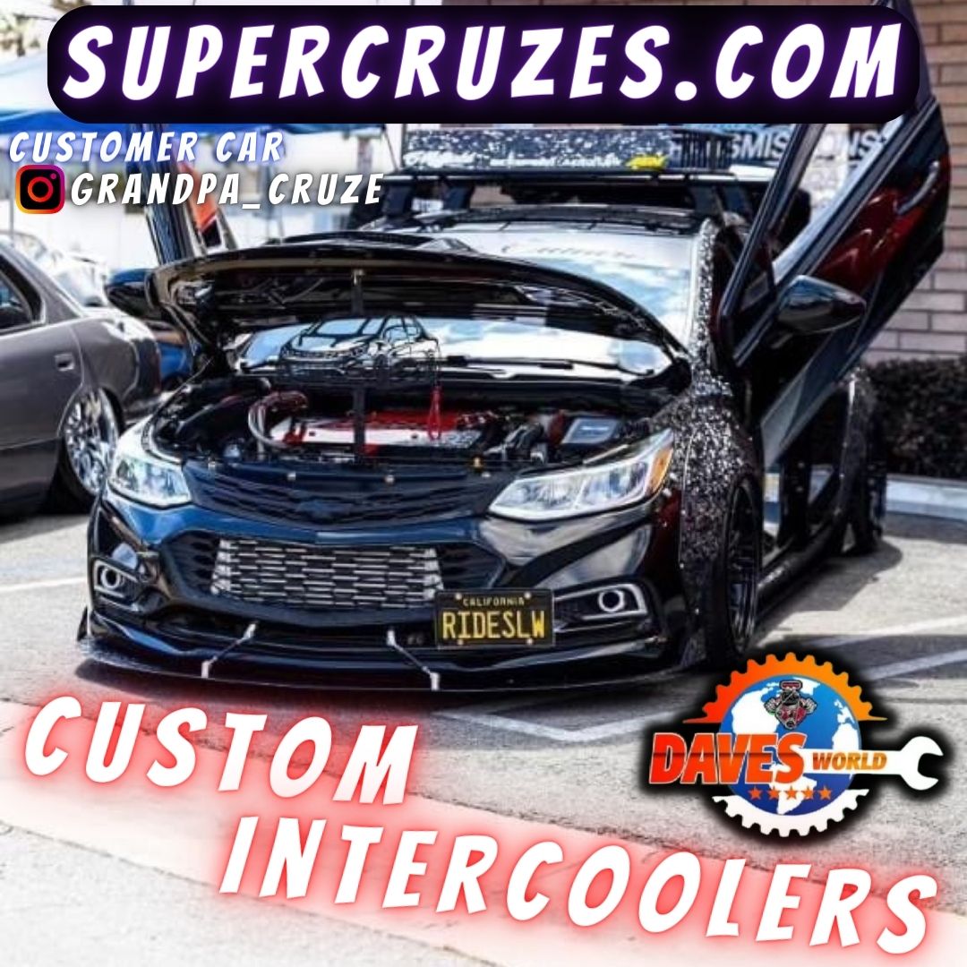 2016-2019 CRUZE intercooler upgrade