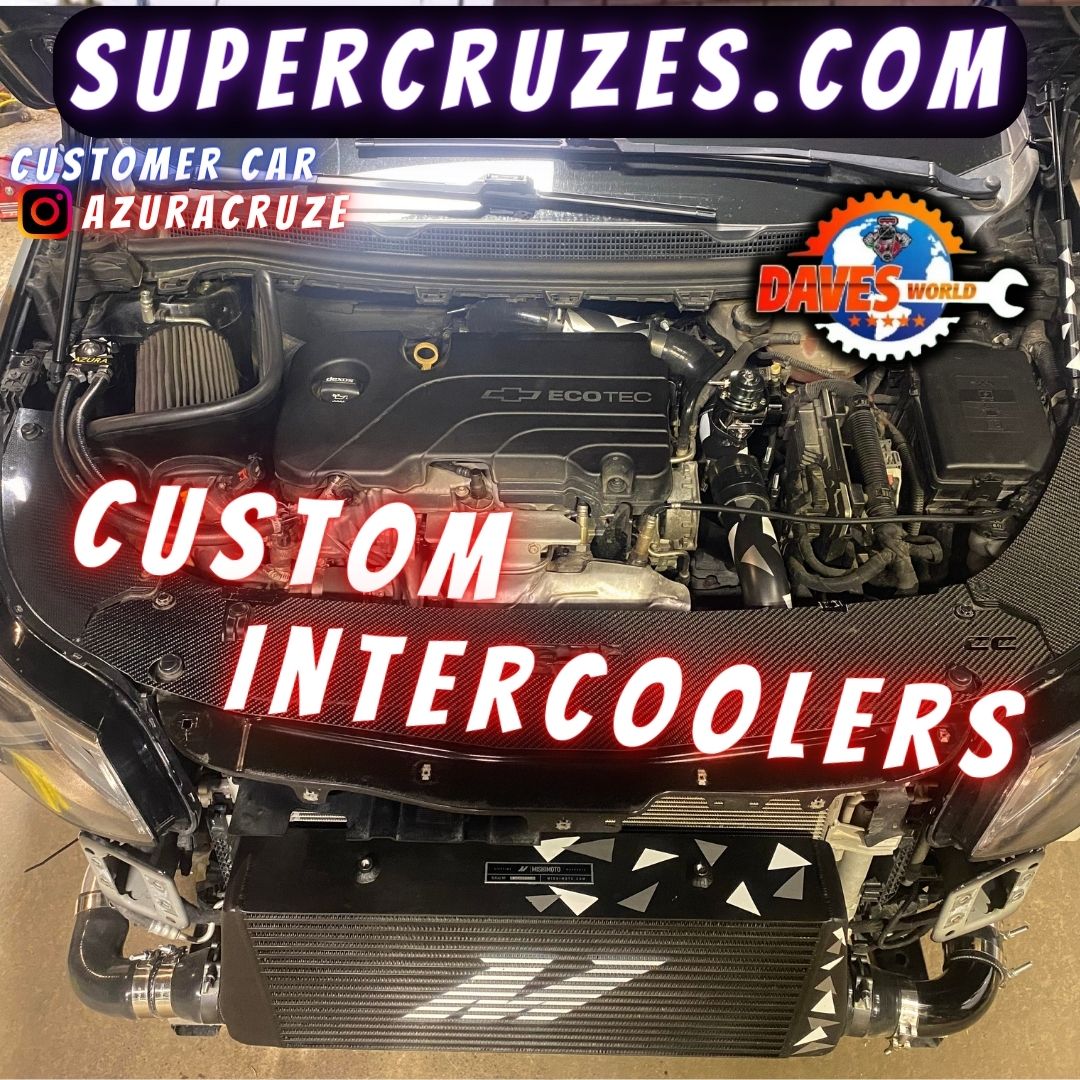 2016-2019 CRUZE intercooler upgrade