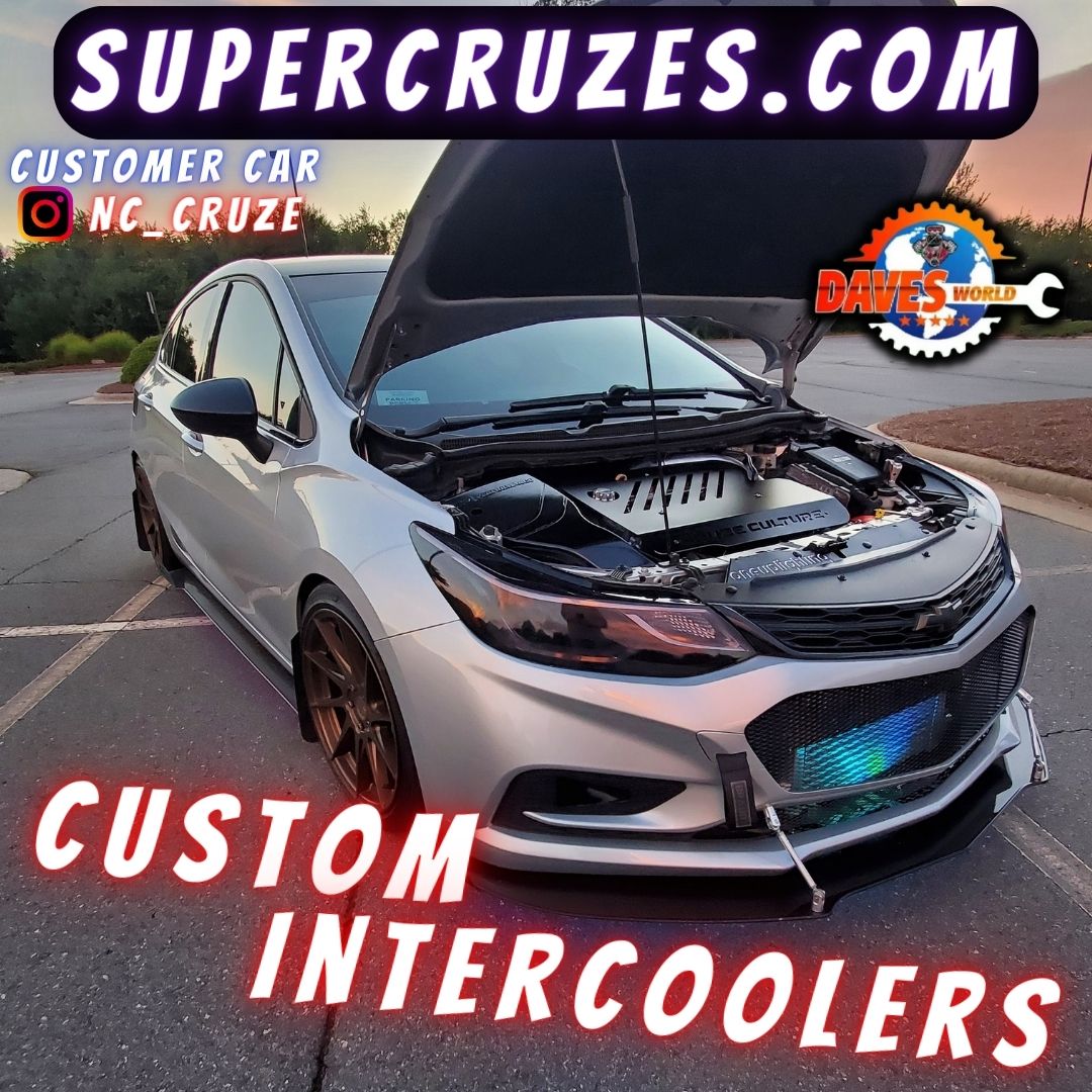 2016-2019 CRUZE intercooler upgrade