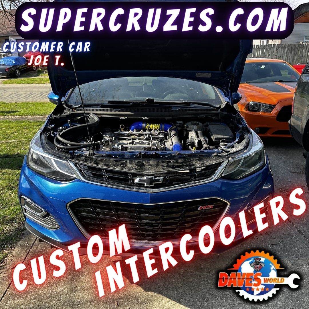 2016-2019 CRUZE intercooler upgrade