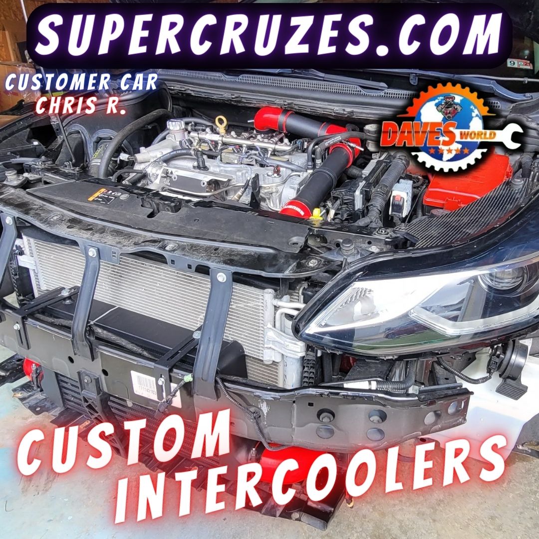2016-2019 CRUZE intercooler upgrade
