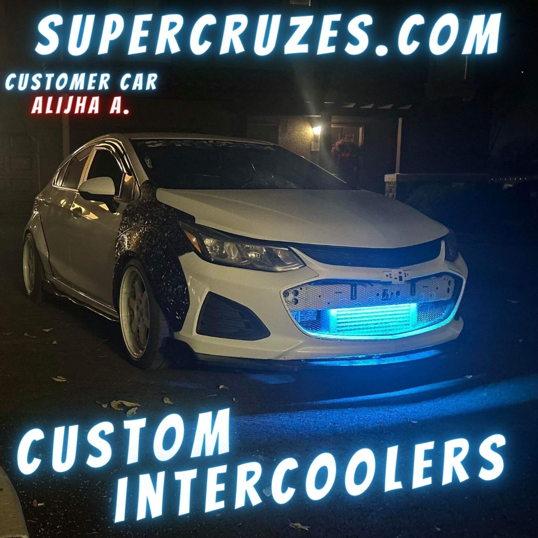 2016-2019 CRUZE intercooler upgrade