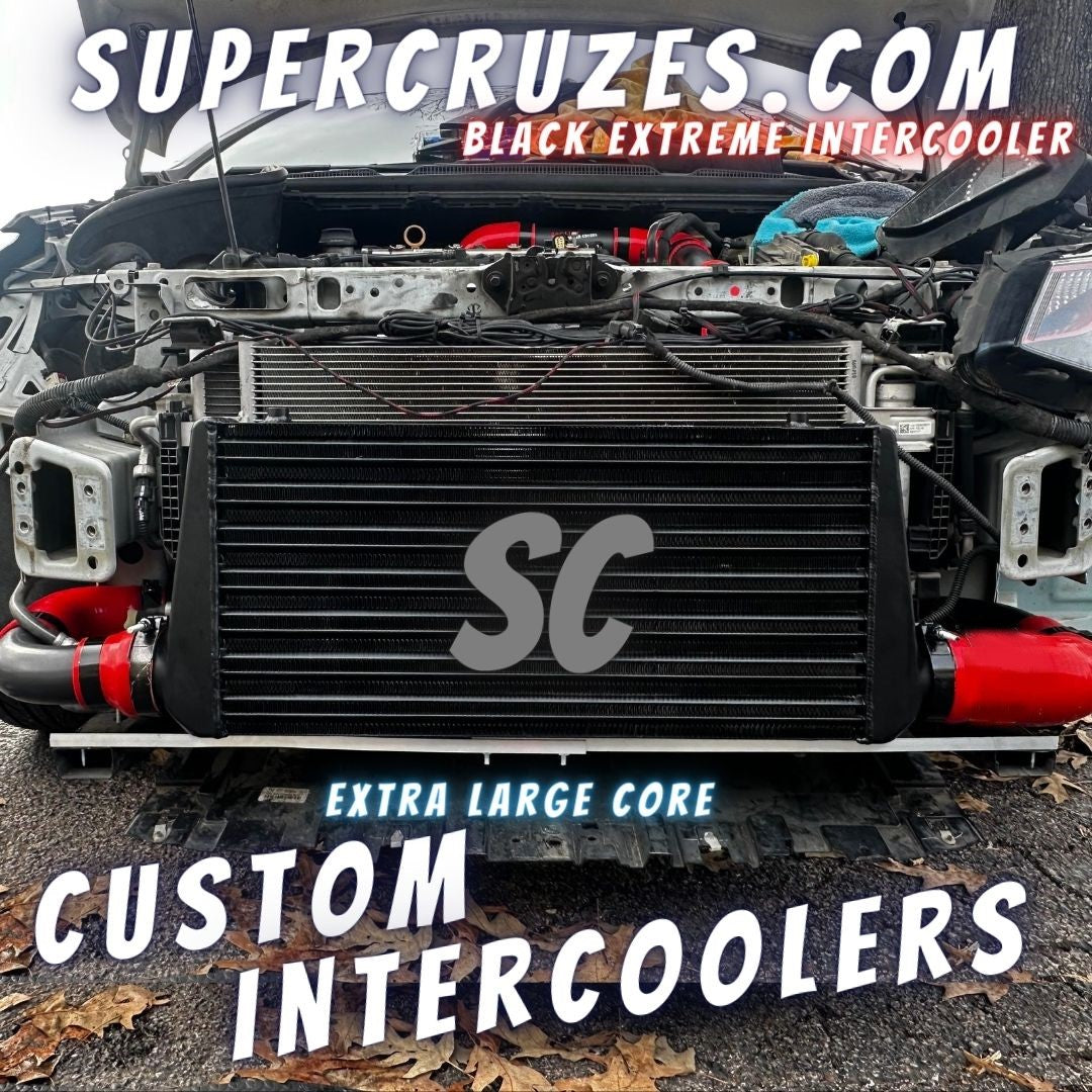 Huge big intercooler system