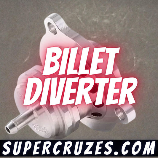 Billet diverter for 1.4 Turbo