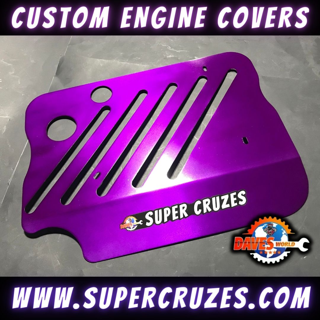 Custom engine covers for the Cruze Malibu Equinox and Terraing