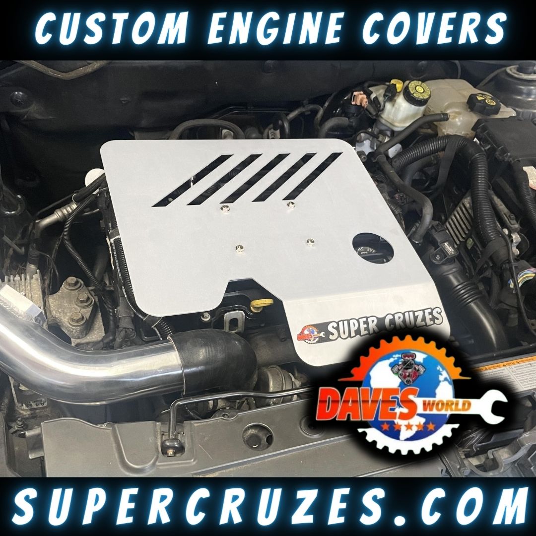 2010 and up CRUZE SONIC TRAX engine covers