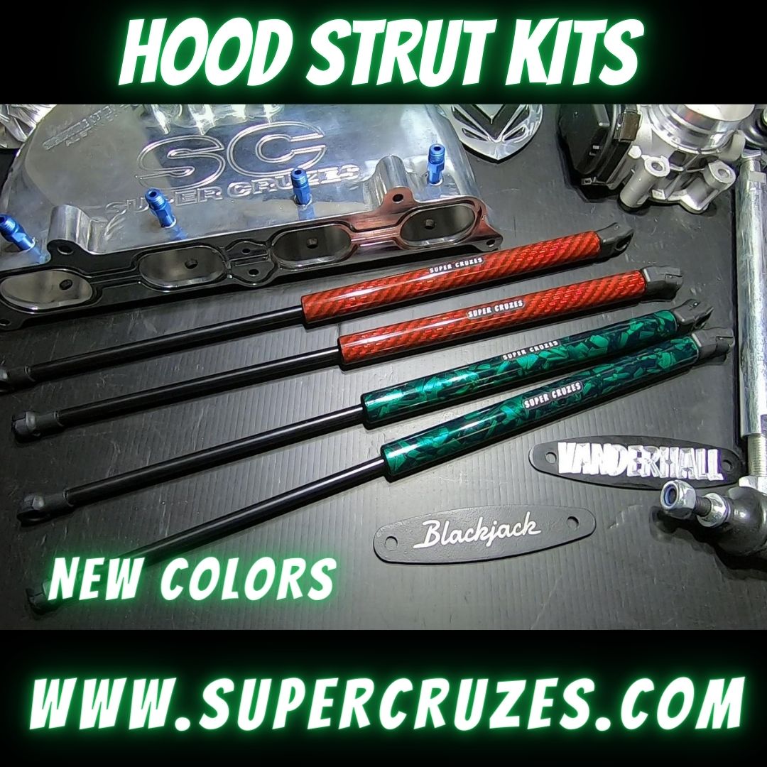 CRUZE Hood struts 2010-2019 Cruze gen1 and gen 2