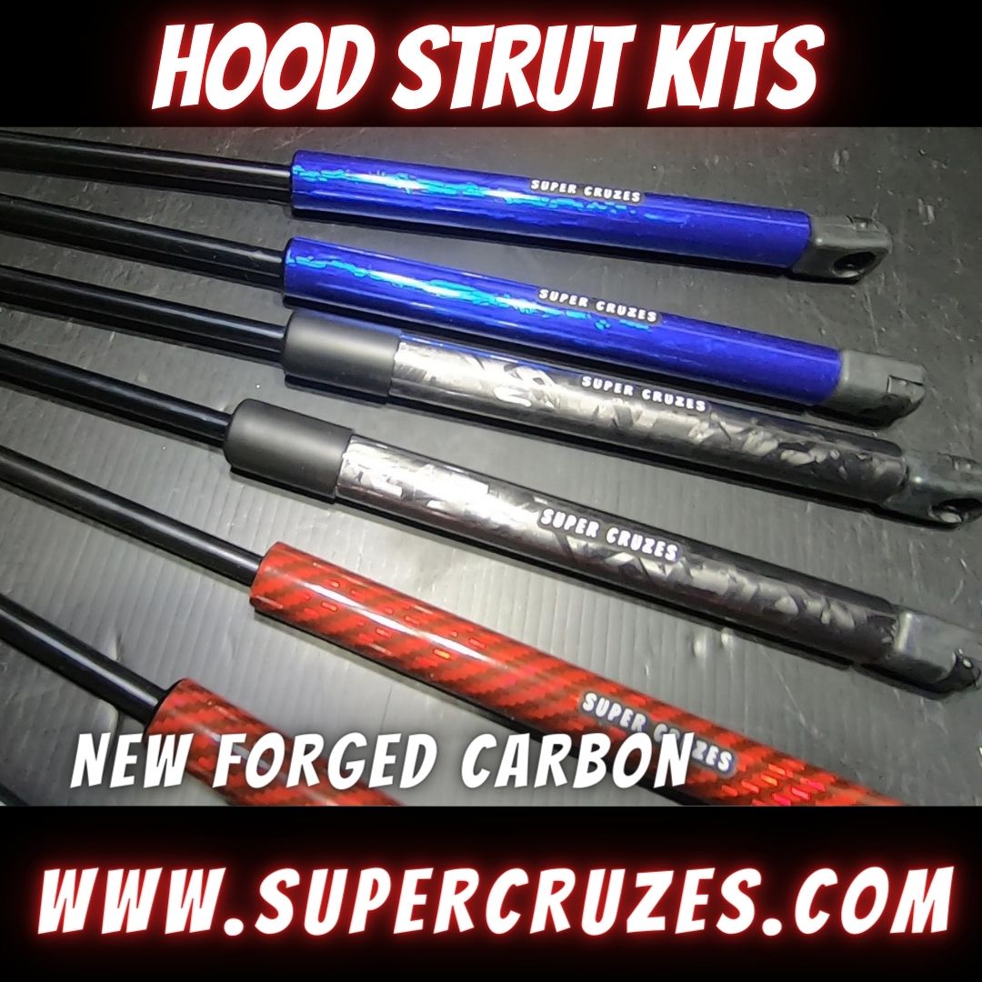 CRUZE Hood struts 2010-2019 Cruze gen1 and gen 2