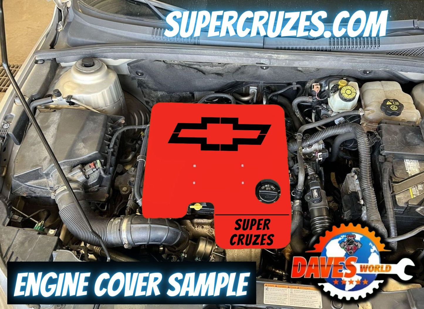 2010 and up CRUZE SONIC TRAX engine covers