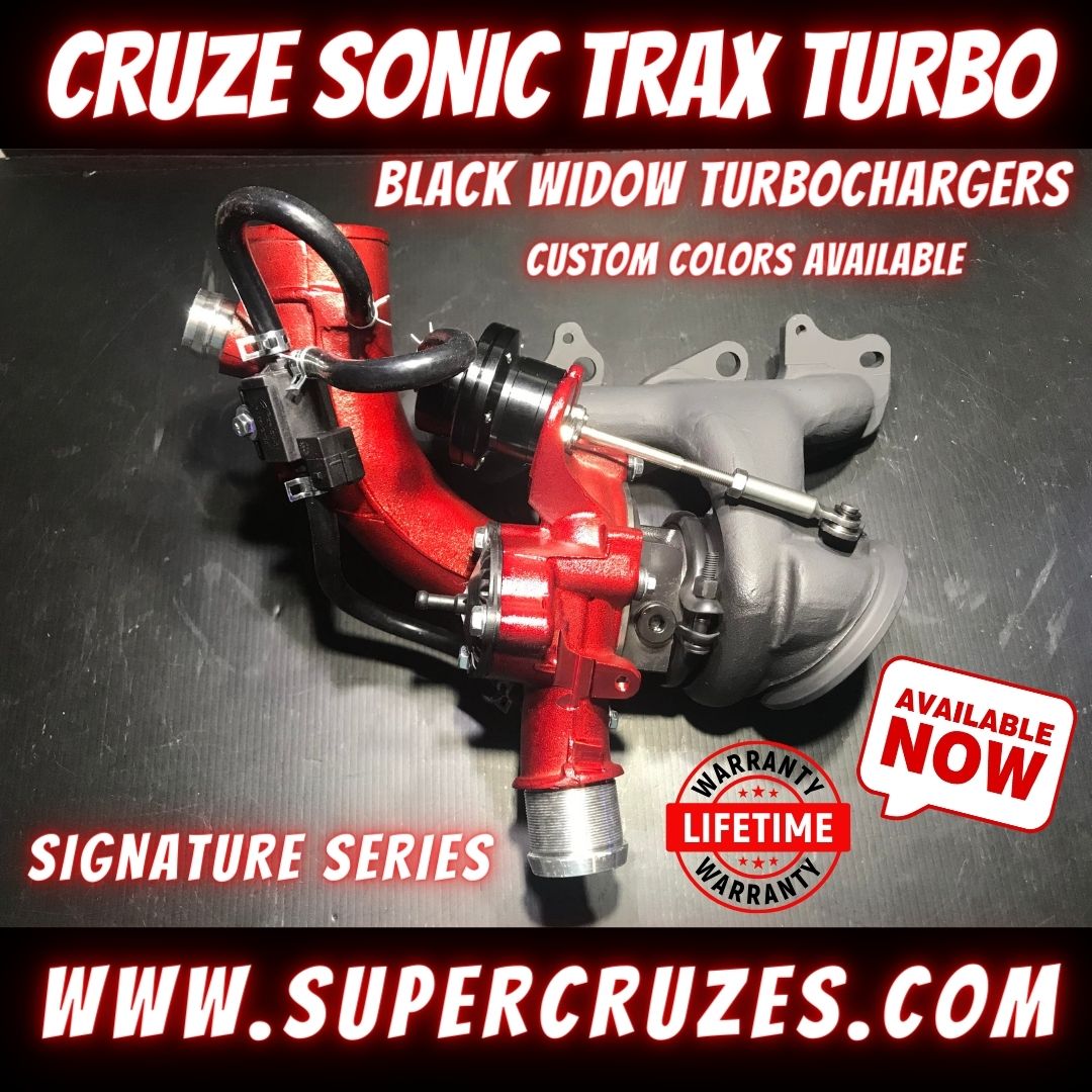 1.4 CRUZE Sonic Trax turbo upgrades 2010 and up
