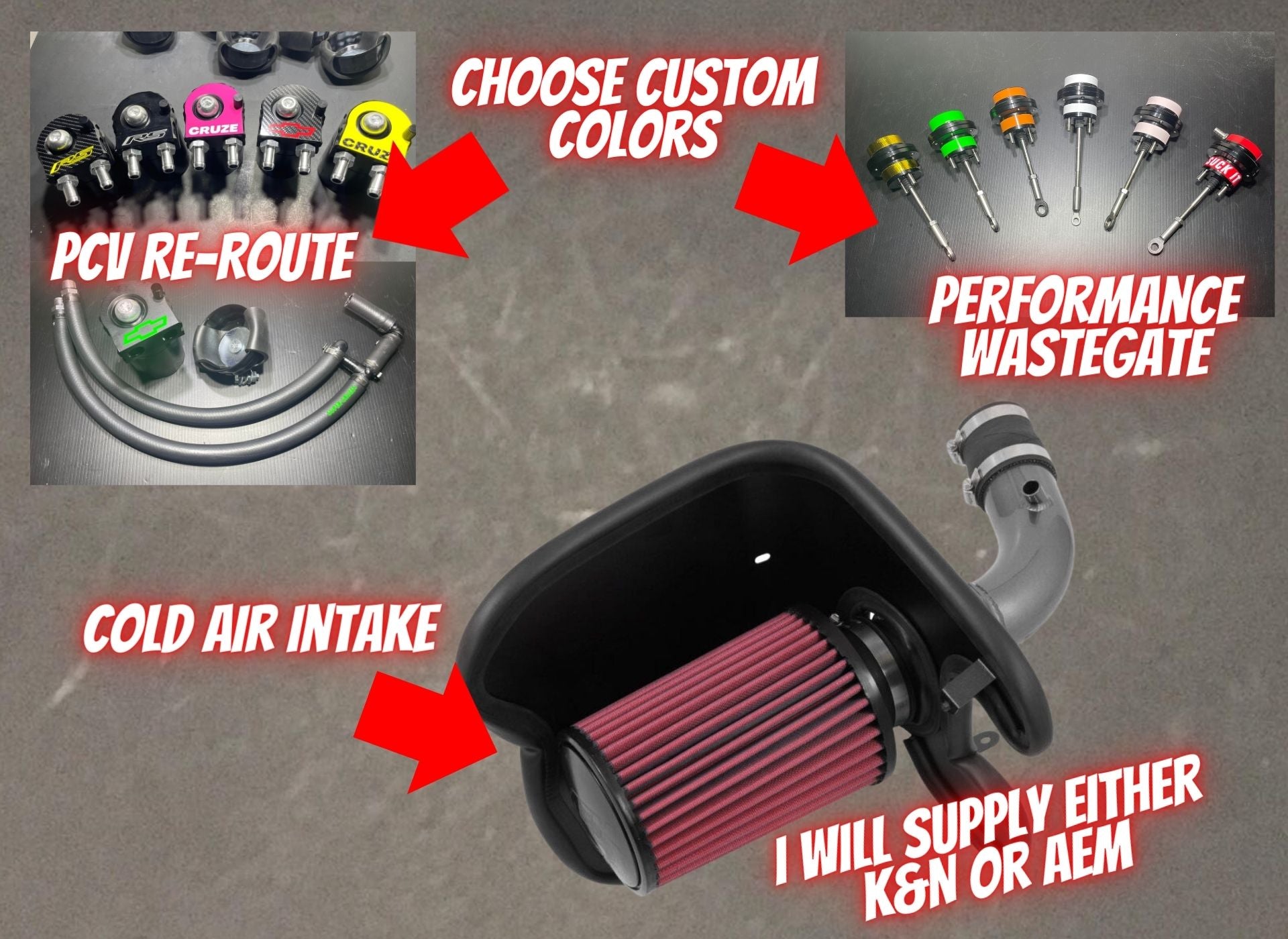 CRUZE mods starter kit