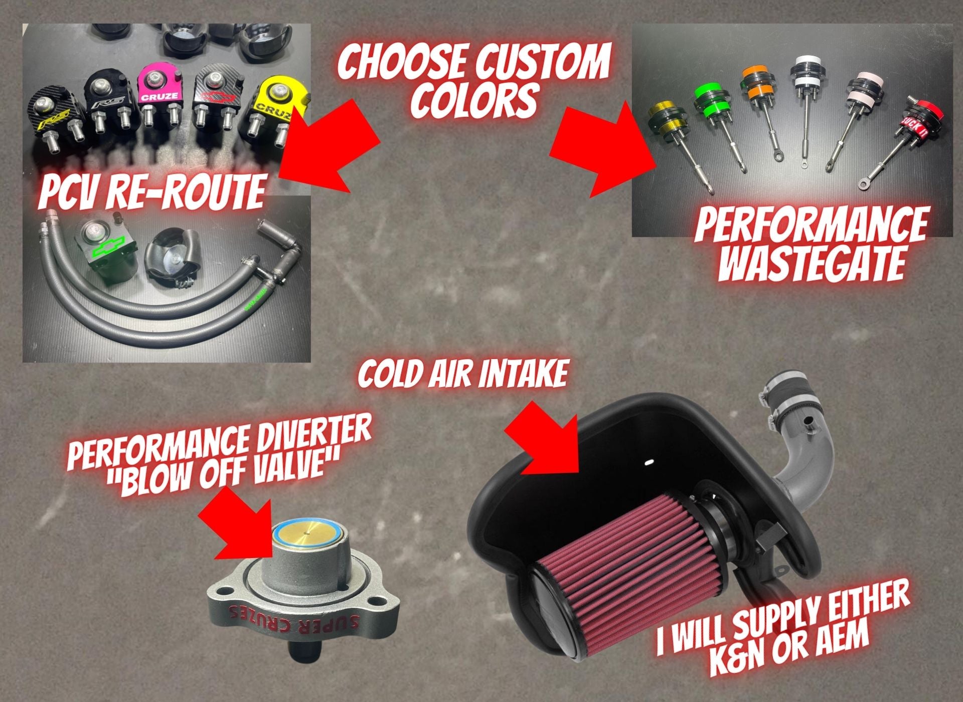 CRUZE mods starter kit