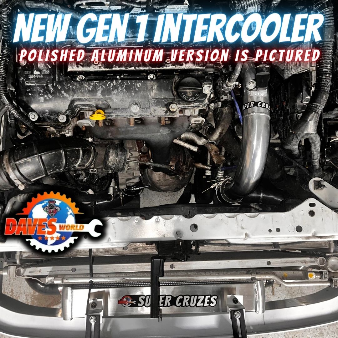 2010-2016 CRUZE/Sonic intercooler system
