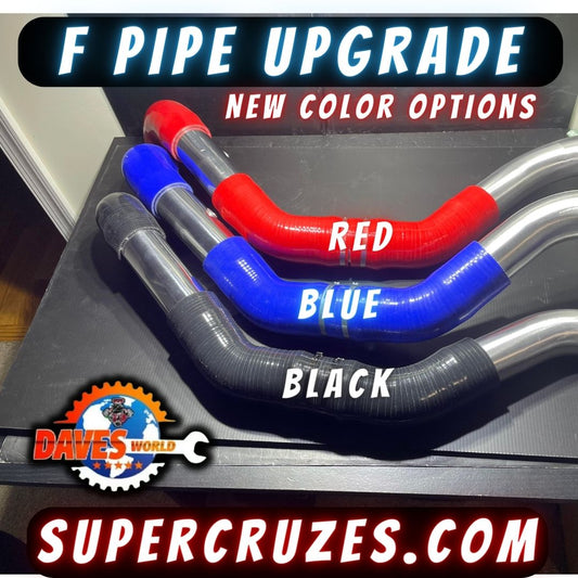2010-2016.5 CRUZE Intercooler F Pipe upgrade