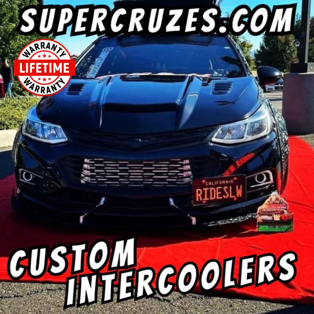 2016-2019 CRUZE intercooler upgrade with lifetime warranty