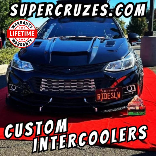2016-2019 CRUZE intercooler upgrade with lifetime warranty