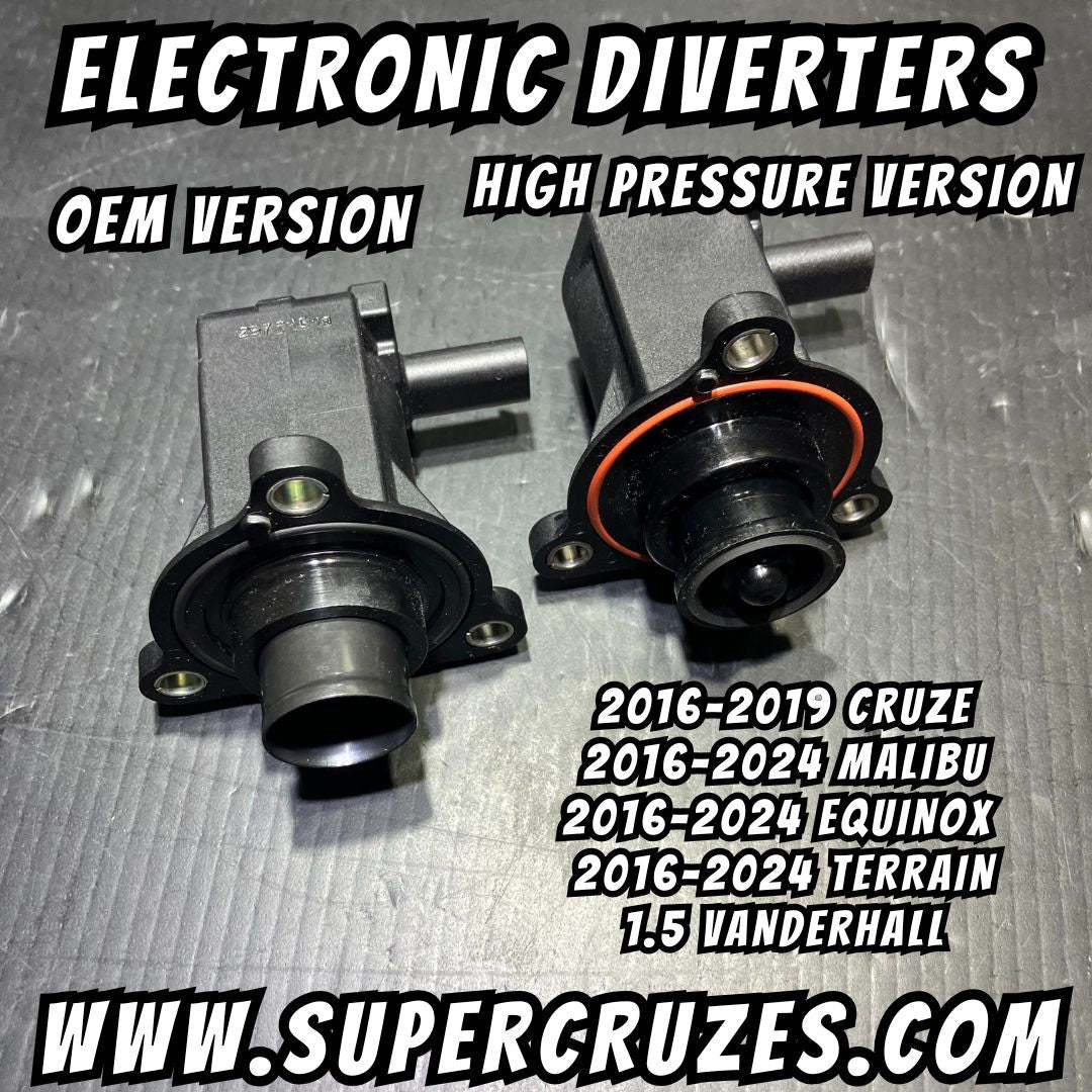 Electronic Diverter / Bypass valve Cruze - Malibu - Equinox - Terrain - Vanderhall