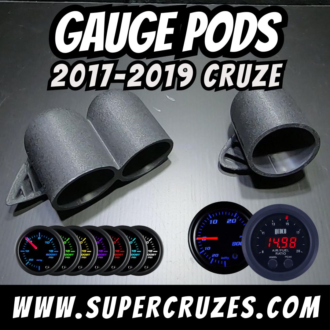 Gauge Pods 2017 2019 CRUZE SuperCruzesStore gauge-pods-2017-2019-cruze-supercruzesstore