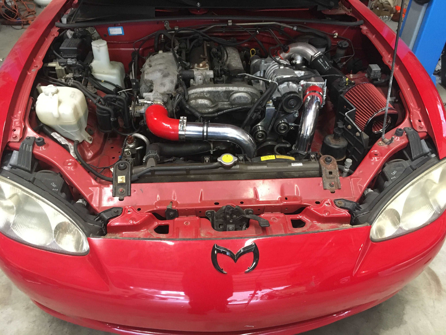 Miata intercooler system