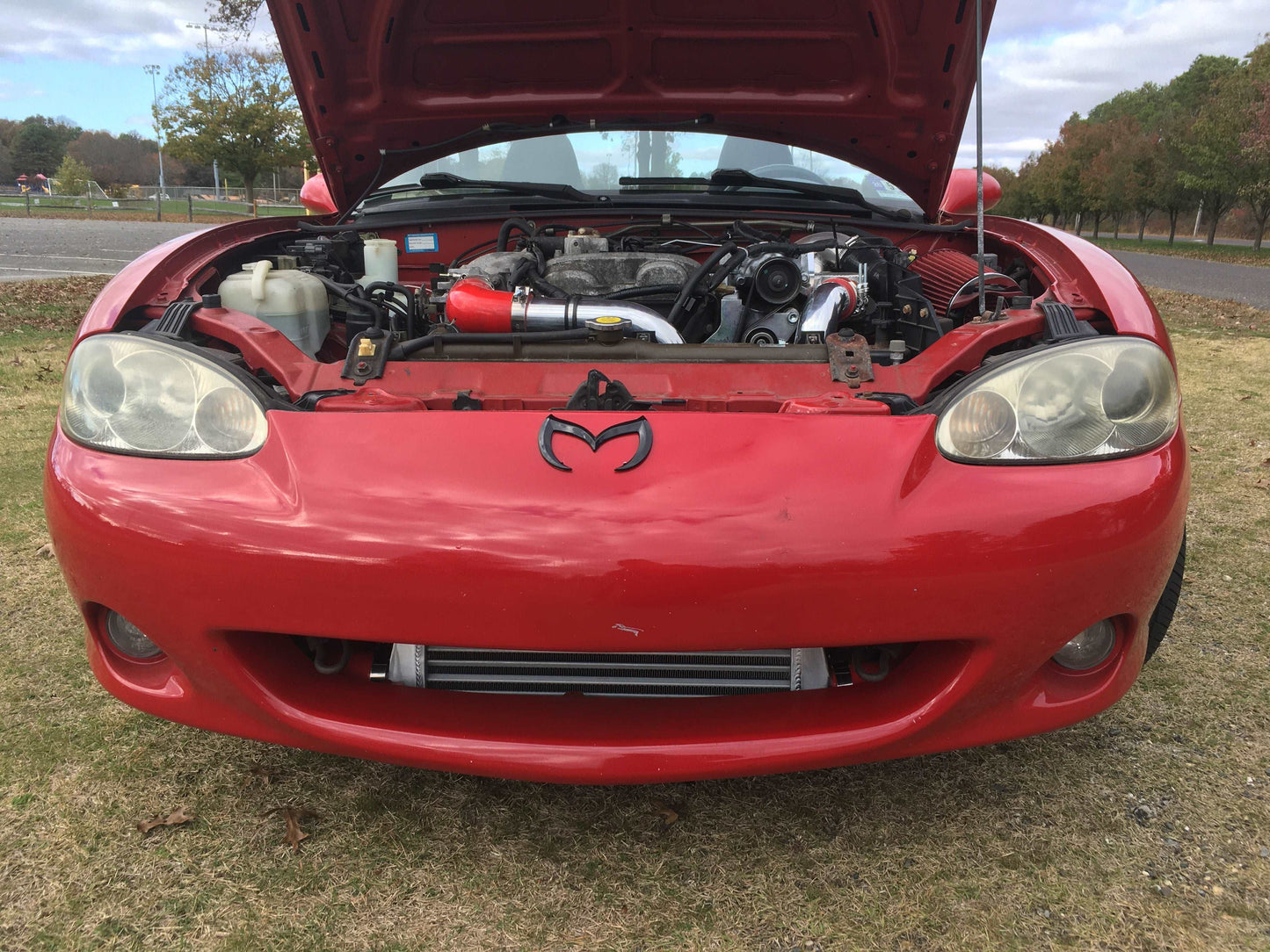 Miata intercooler system