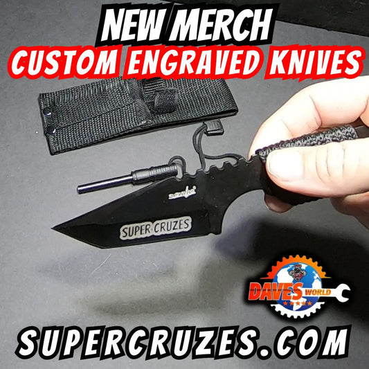 Custom Engraved Knives