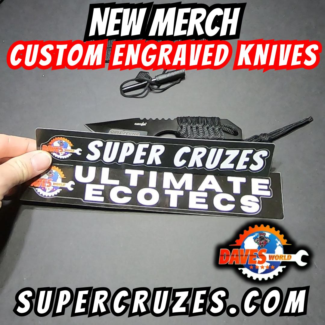 Custom Engraved Knives And Decals