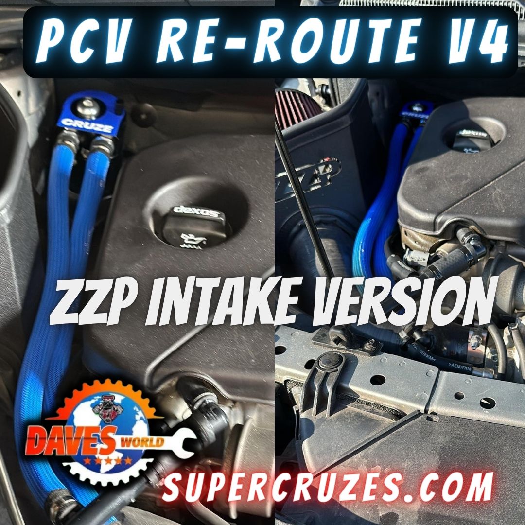 2016 - 2019 CRUZE Catch Can With PCV Fix