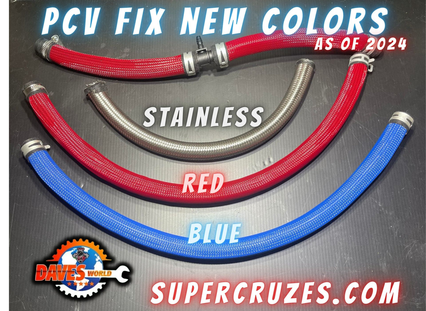 PCV FIX kits GM 1.4 CRUZE Sonic Trax Vanderhall