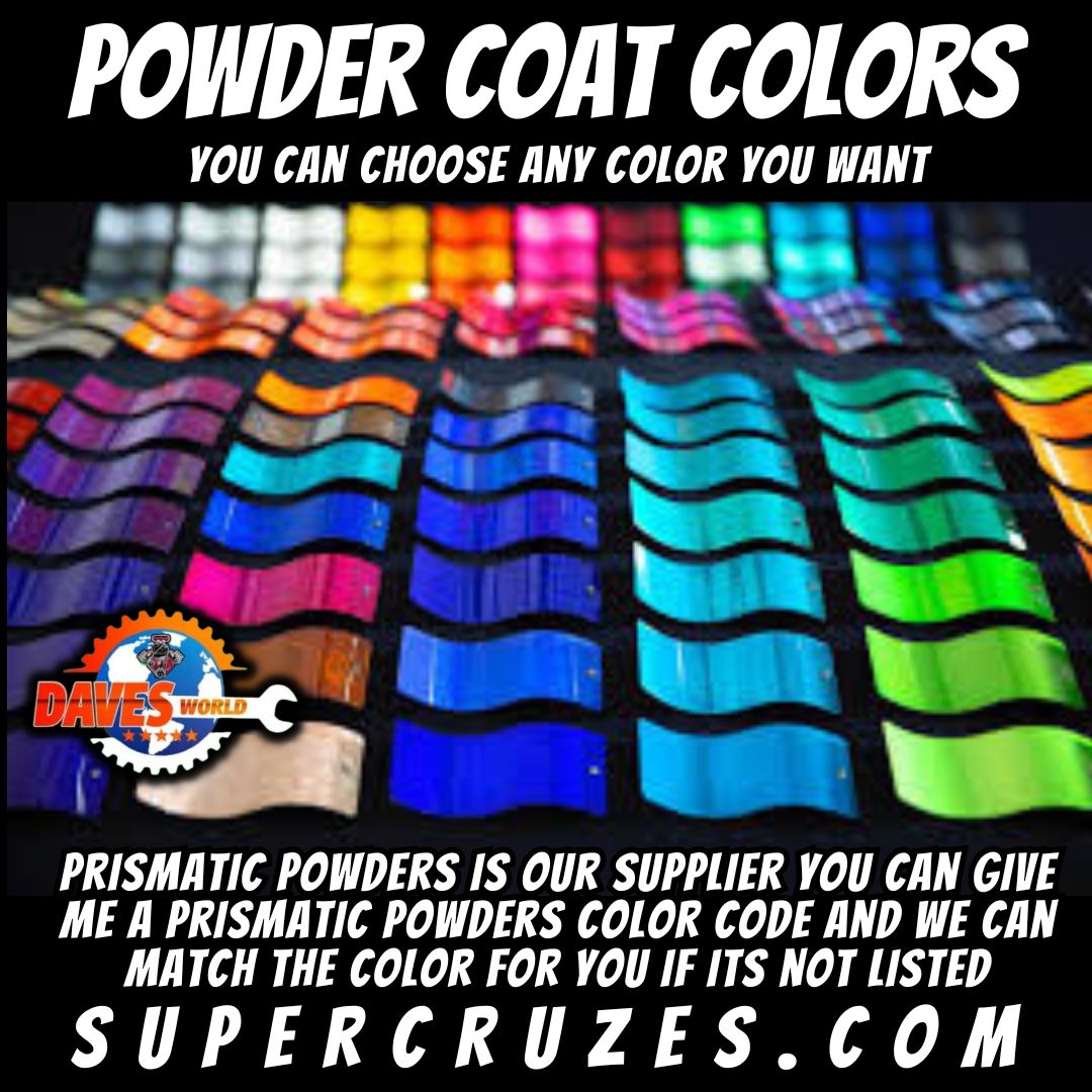 Malibu Equinox Terrain Custom Powder Coated 1.5  Intercooler System