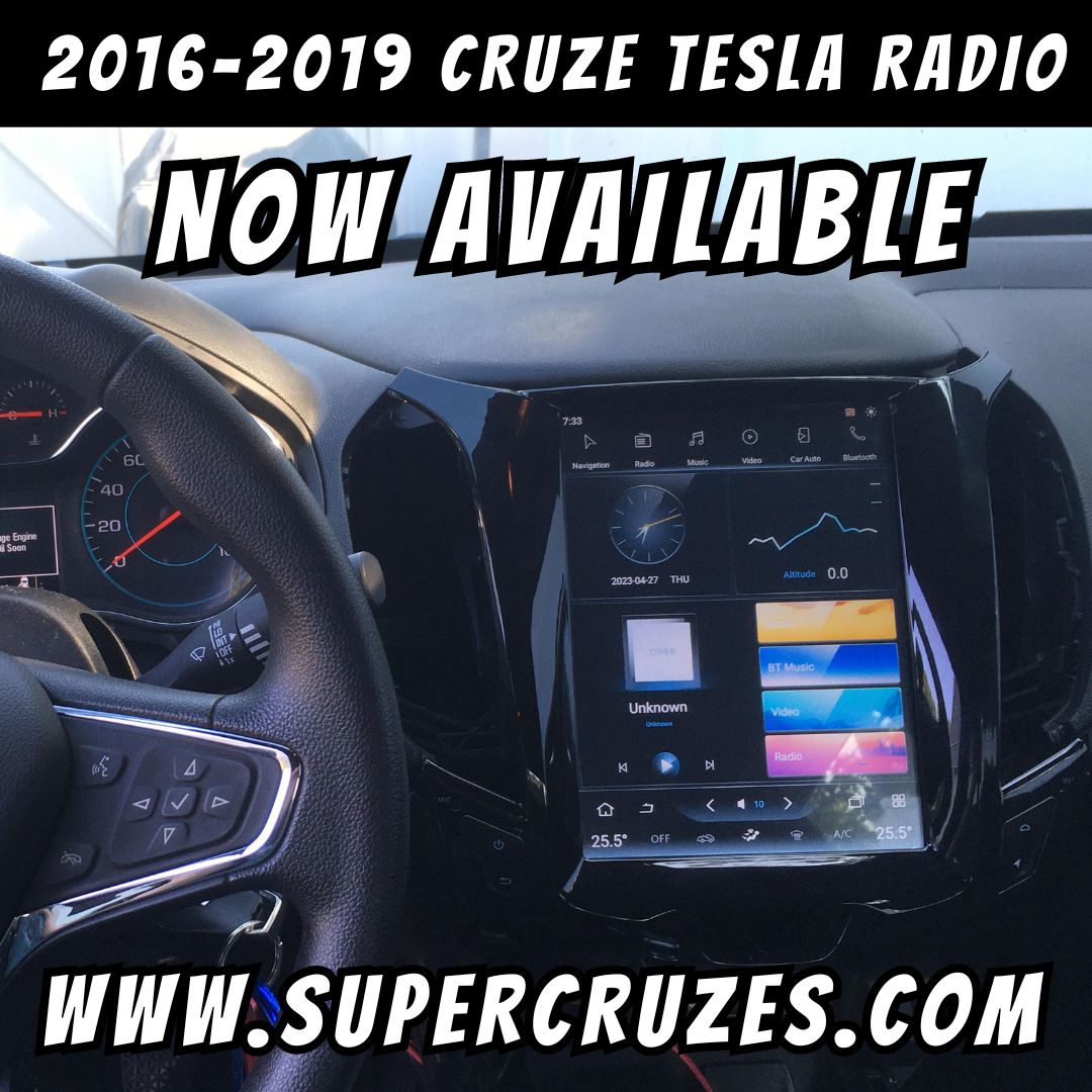 2016.5-2018 Cruze Tesla Radio