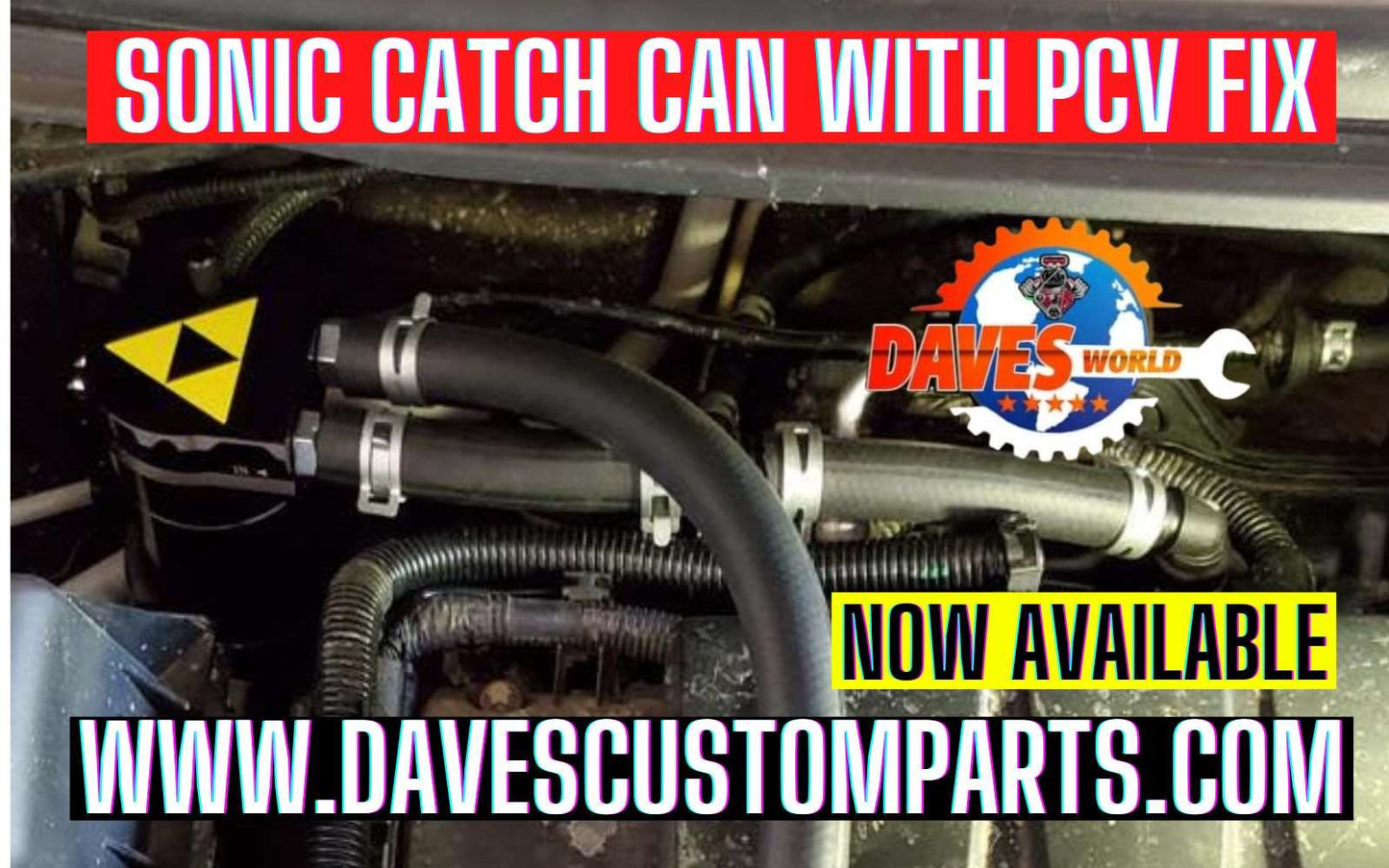 PCV FIX kits GM 1.4 CRUZE Sonic Trax Vanderhall