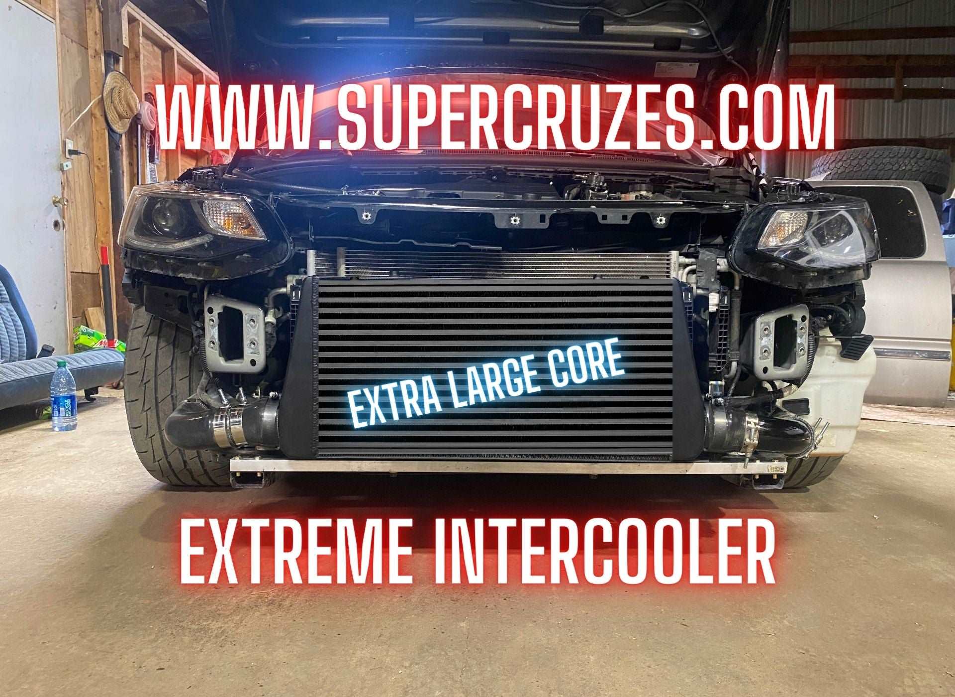 2016-2019 CRUZE intercooler upgrade