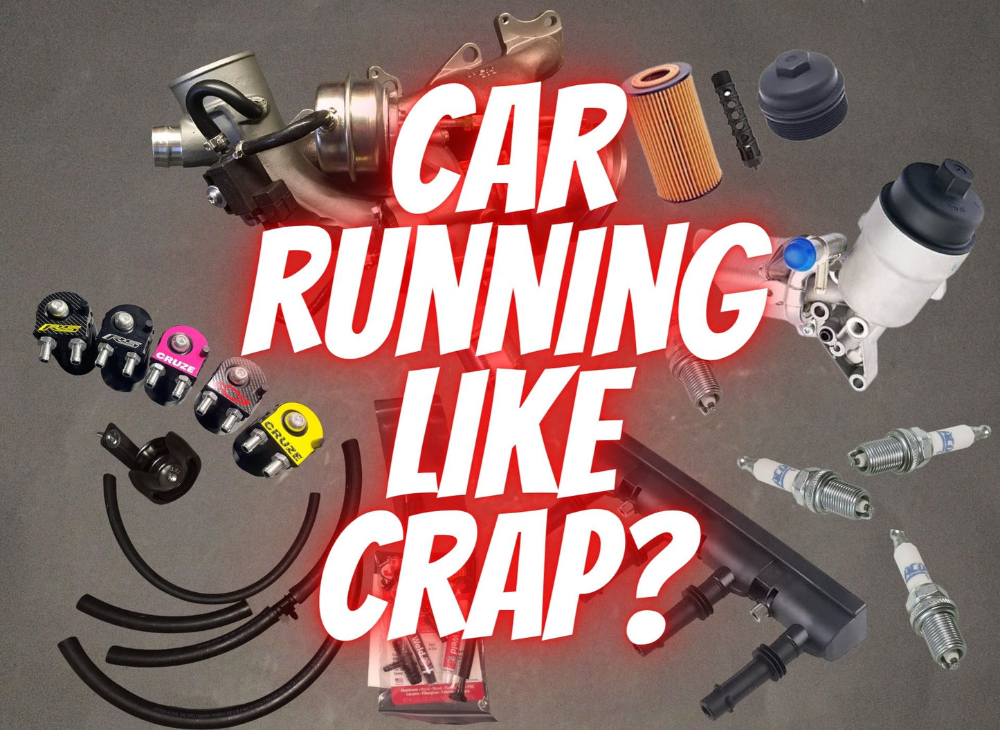 P1101 P0299 P0420 fix your car from running like crap kit