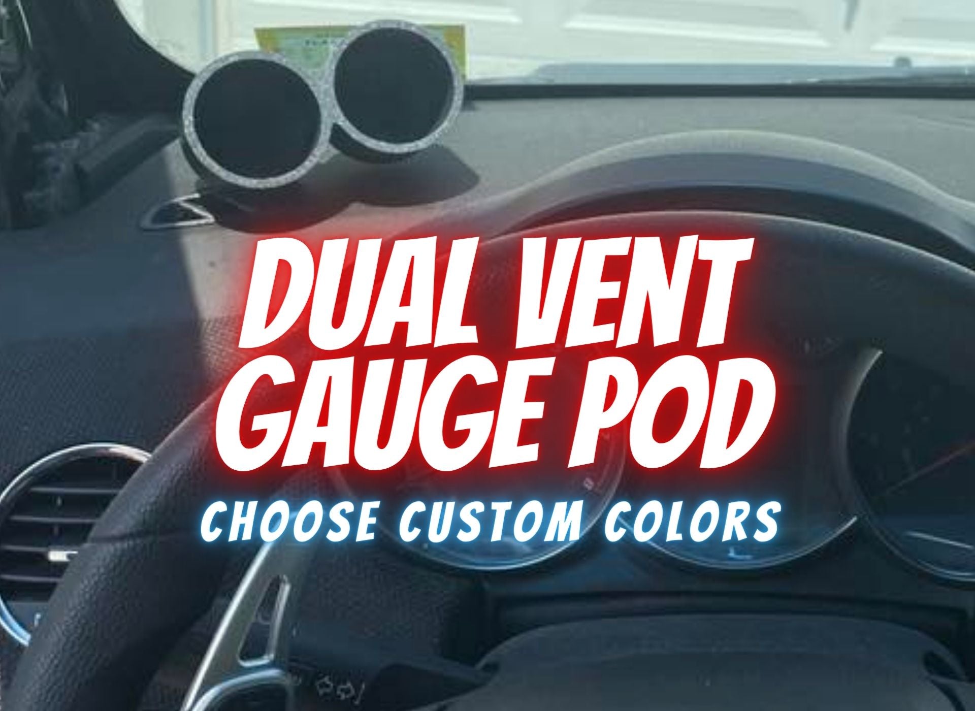 2010-2016.6 CRUZE vent gauge pod
