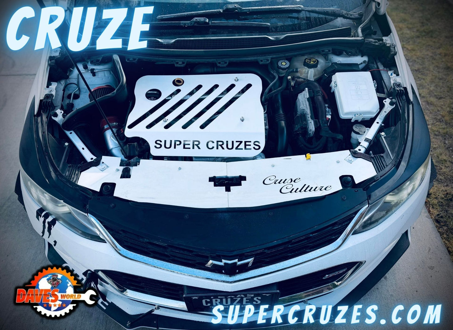 CRUZE Malibu Equinox & Terrain Engine covers