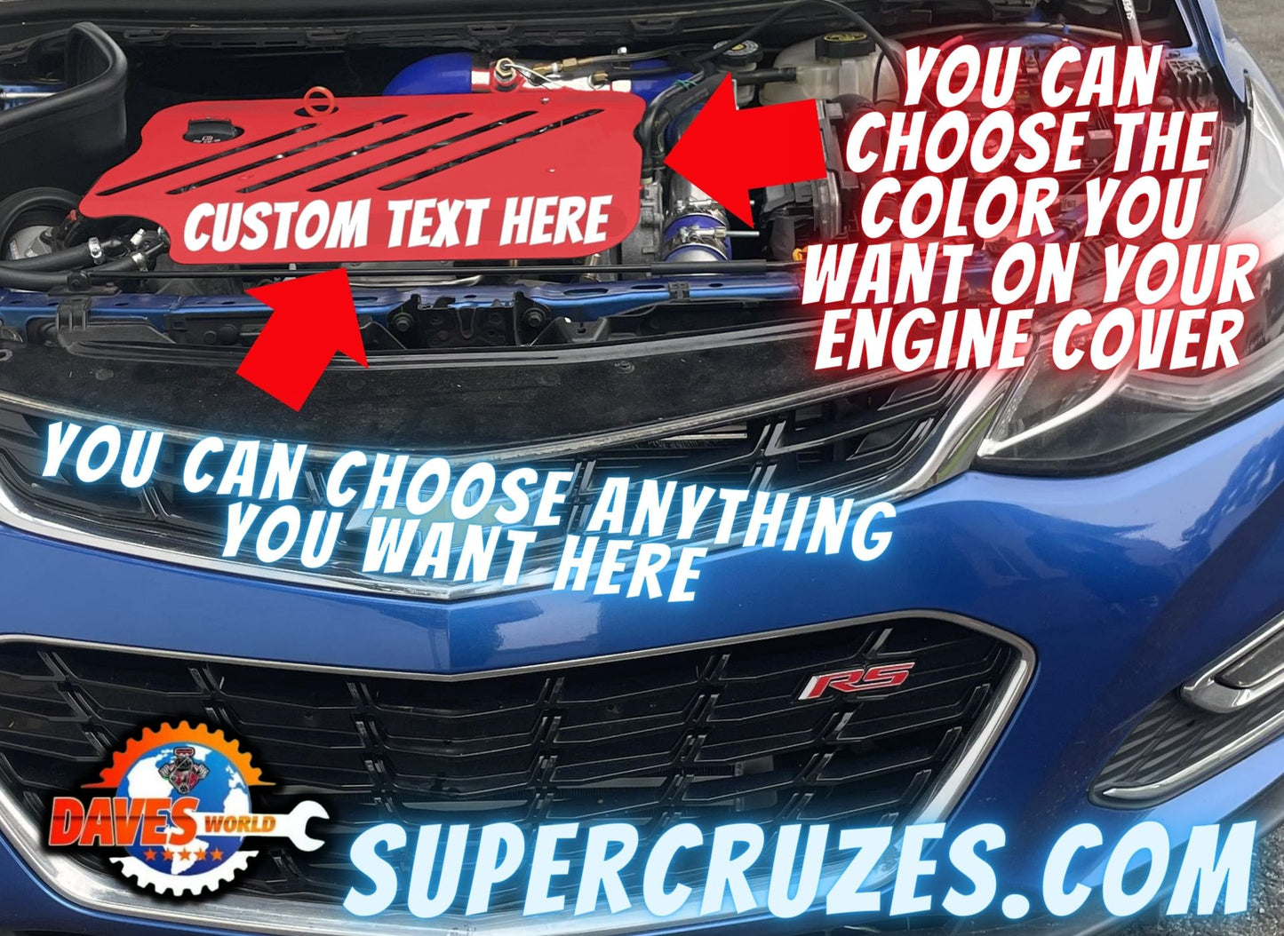 Artistic CRUZE Malibu Equinox & Terrain Engine covers