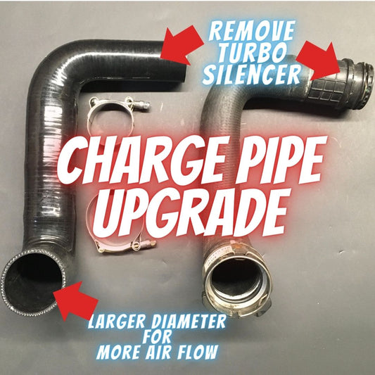 CRUZE Charge pipe upgrade removes turbo silencer