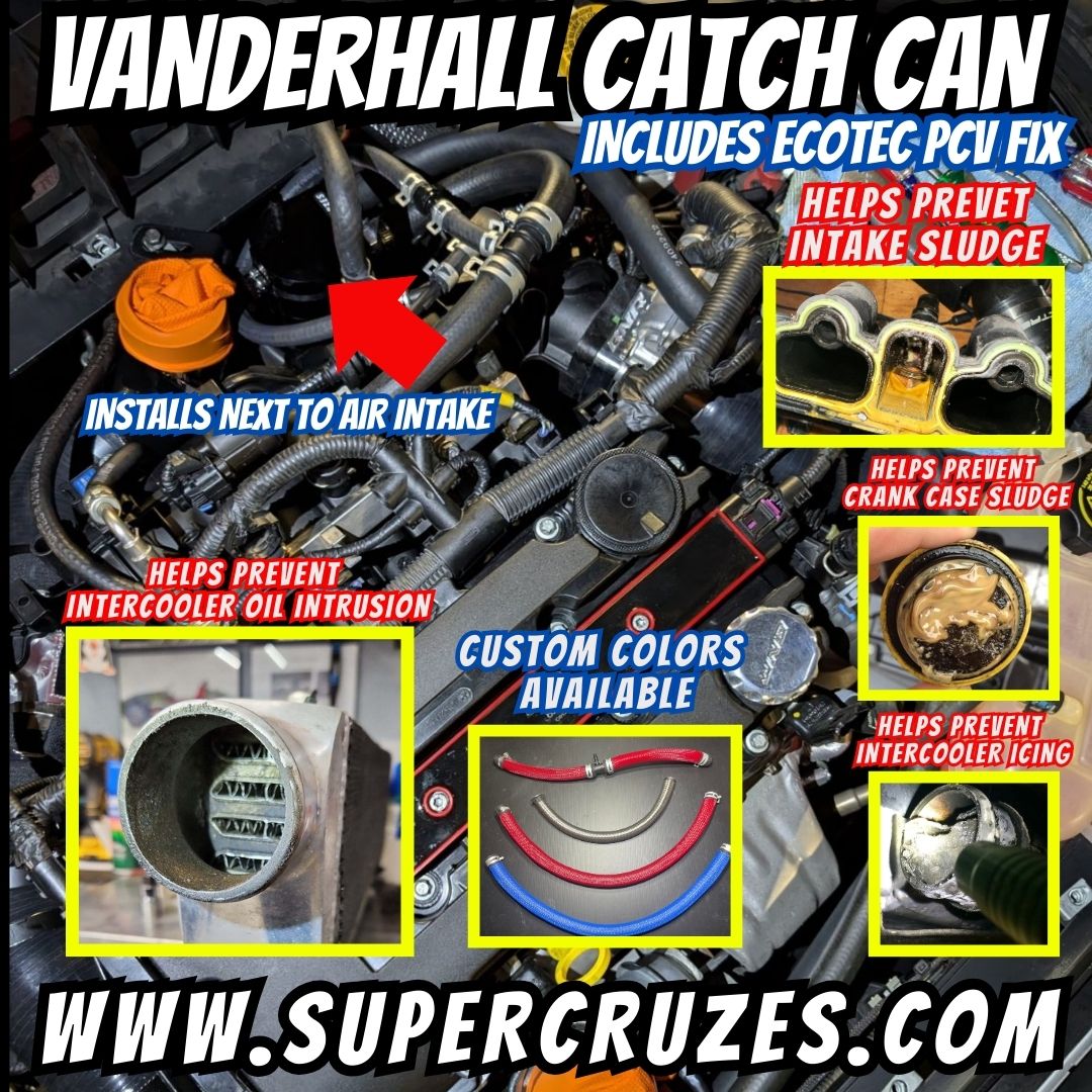 Vanderhall PCV fix with catch can system