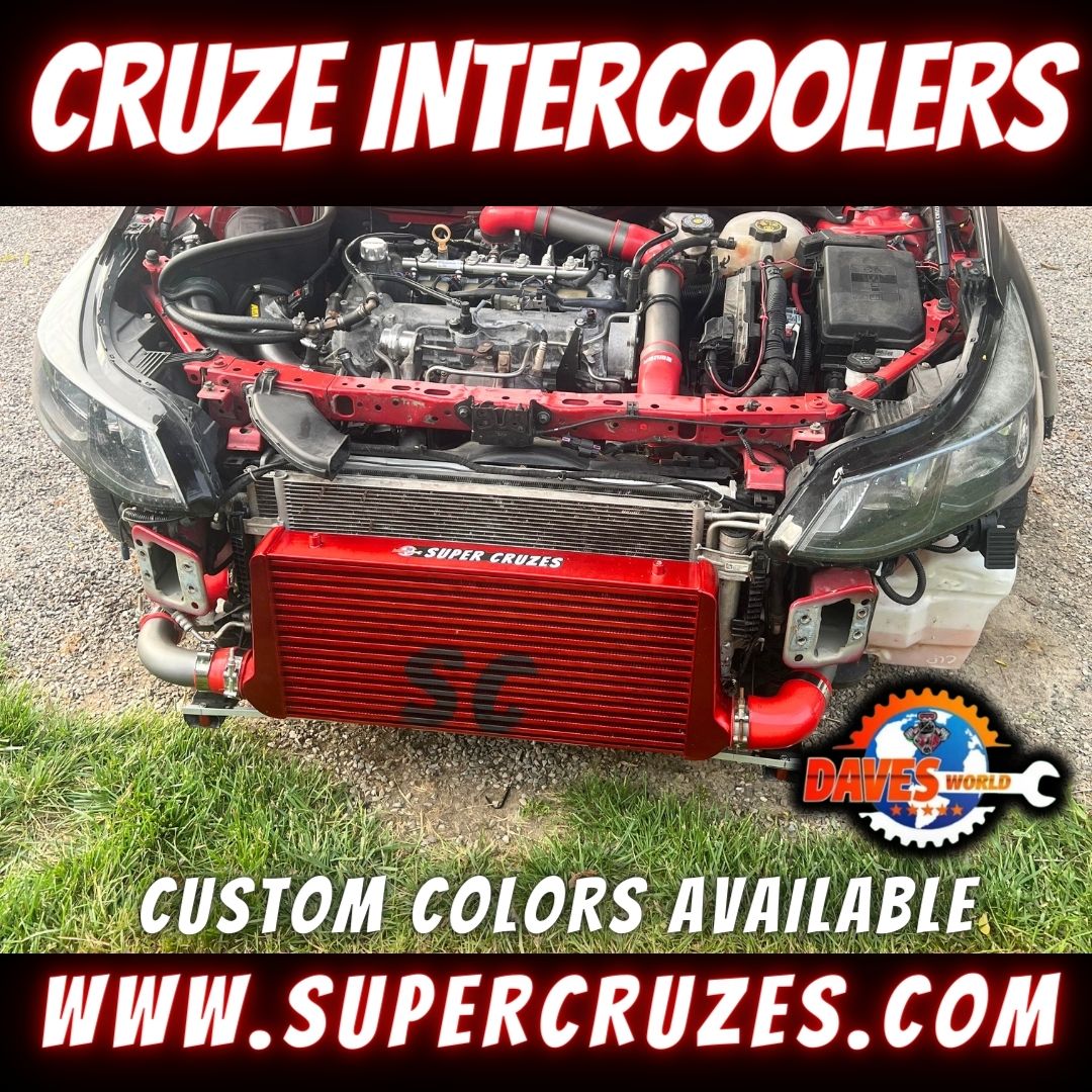 2016-2019 CRUZE intercooler upgrade  39116550, GM3012110