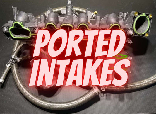 Ported intake manifold with PCV fix and catch can system 2010-2016 CRUZE