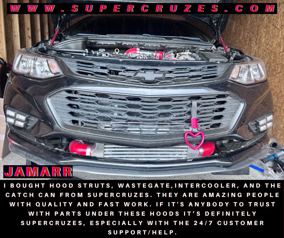 2016-2019 CRUZE intercooler upgrade