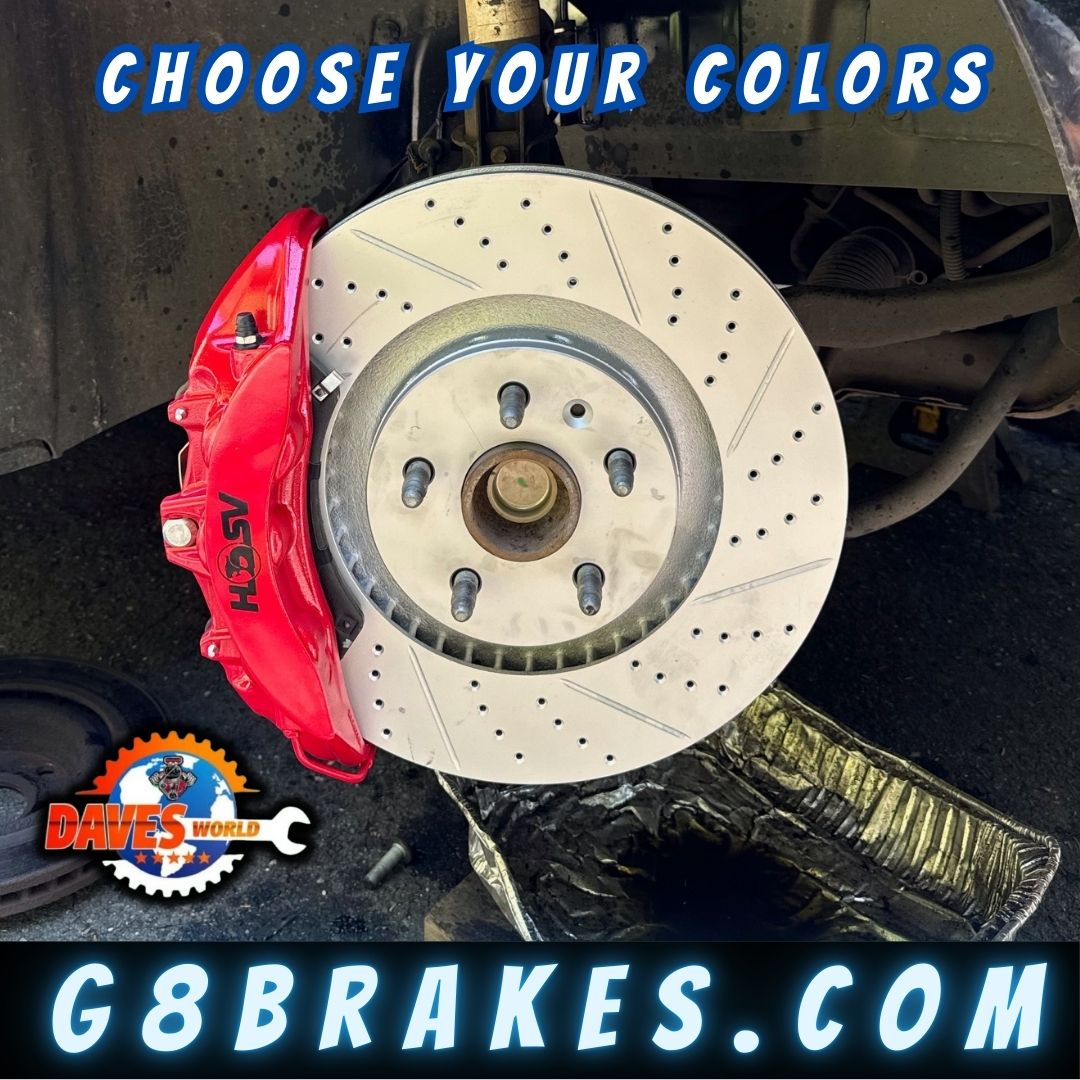 2008-2009 Pontiac G8 6 Piston Big Brake kit